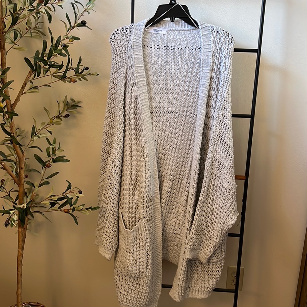 Carly Jean Los Angeles Long Cardigan